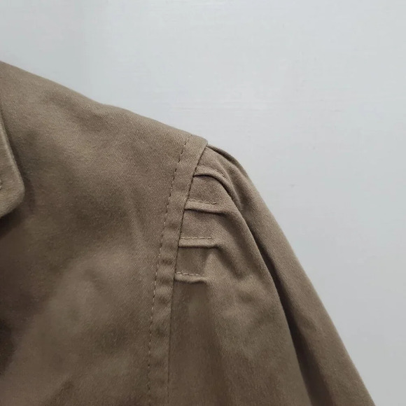 Gianni Bini Women's Light Brown Stretch Cotton Fitted‎ Career Blazer Size S - Picture 5 of 10